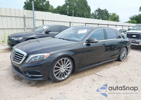 2015 Mercedes-Benz S 550 из США, поврежденный, VIN WDDUG8CB7FA194673